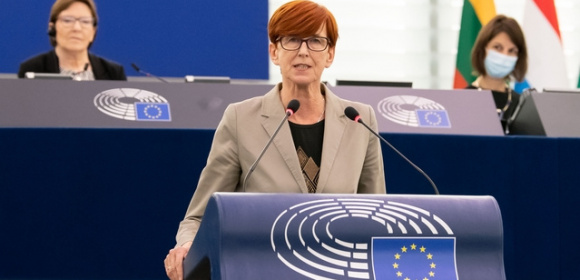 Elżbieta Rafalska w debacie nt. programu prac Komisji na rok 2022